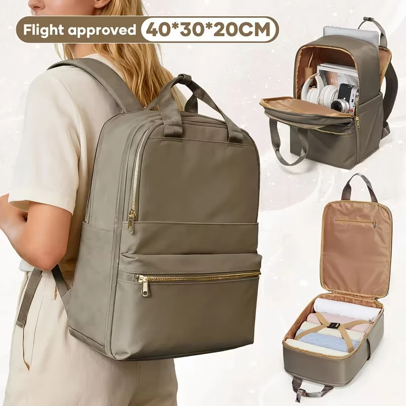

Ryanair 40x30x20 Backpack，Fashion Backpack For Women Travel Business Teacher Backpack Laptop Shoulder Bag Girl School Backpack