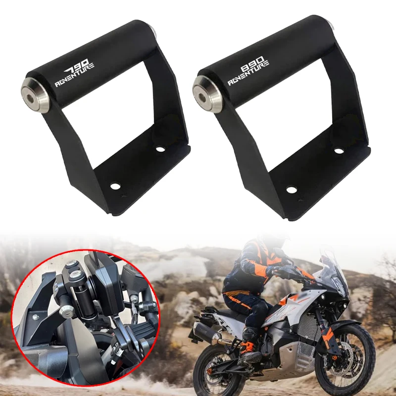 Fit For 790 890 ADV Adventure R 790ADV 890ADV 2024 2025 Motorcycle Accessorie Mobile Phone Holder Stand GPS Navigation Bracket