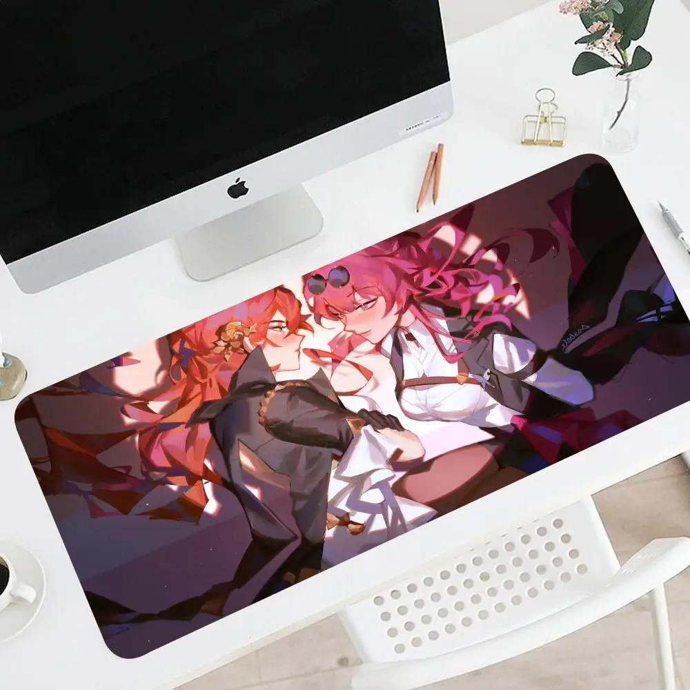 

H-honkai star rail Mouse Pad Pc Gamer Computer Table Xxl Mouse 700x400mm Pad Gaming Accessories Desk Mat Keyboard Mousepad Cabin