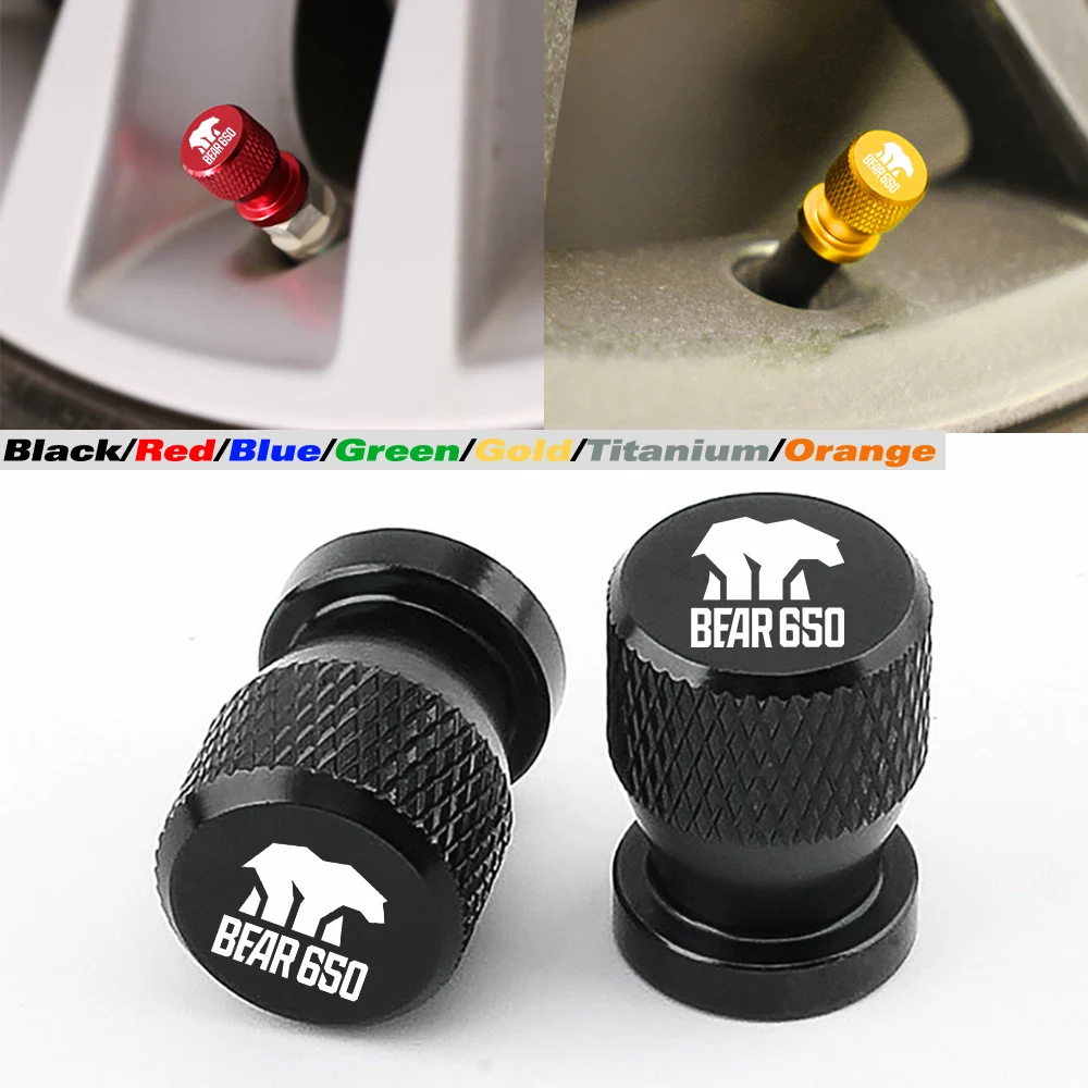 Tapas de Válvula de Neumático de Motocicleta de 7 Colores, Accesorios de Cubierta CNC para Royal Enfield Bear 650 Bear650 2025 2026