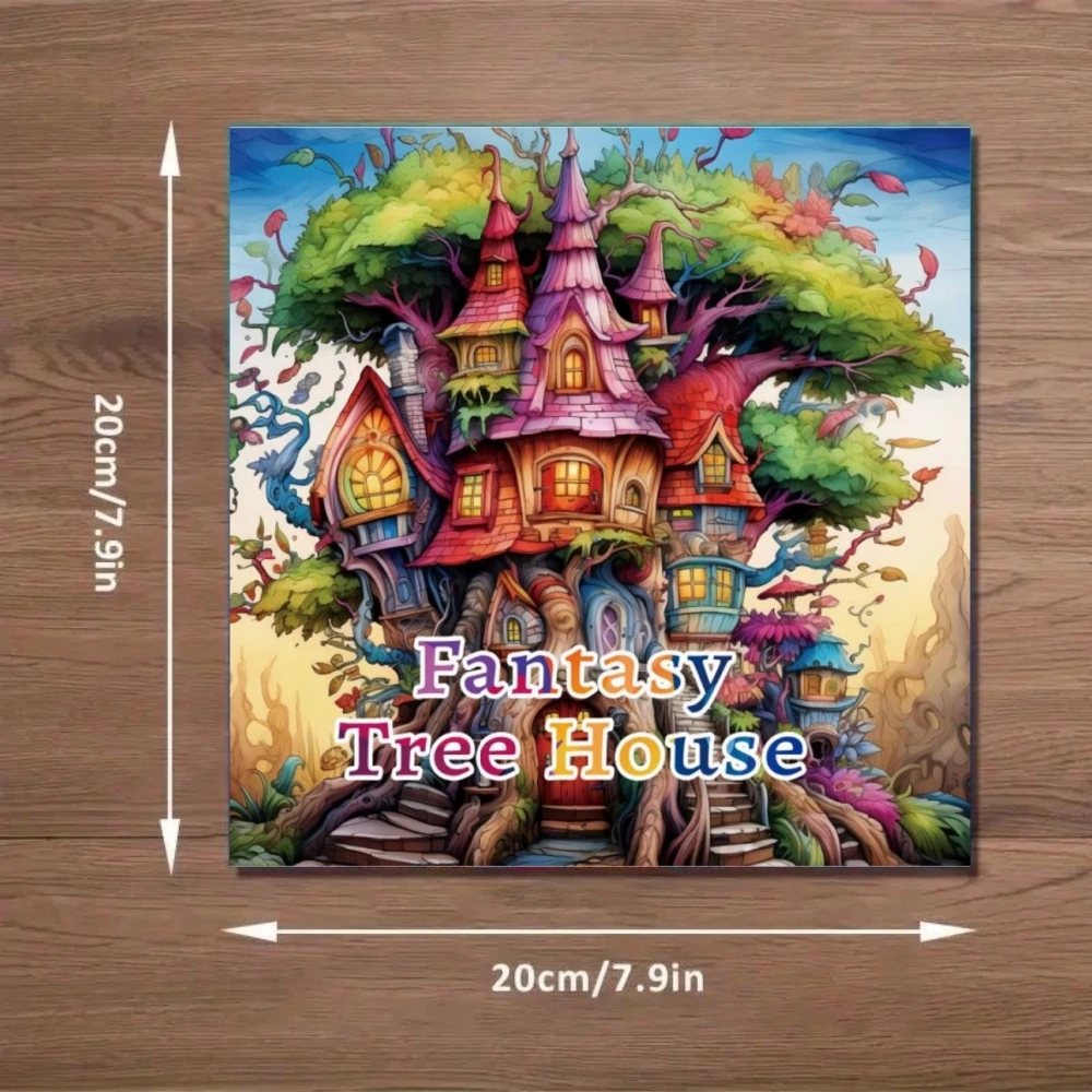 1pc Art Coloring Book 22 Page Coloring Books Gift For Birthday Party Relieve Stress Kill Time Graffiti Painting Drawing Art Book