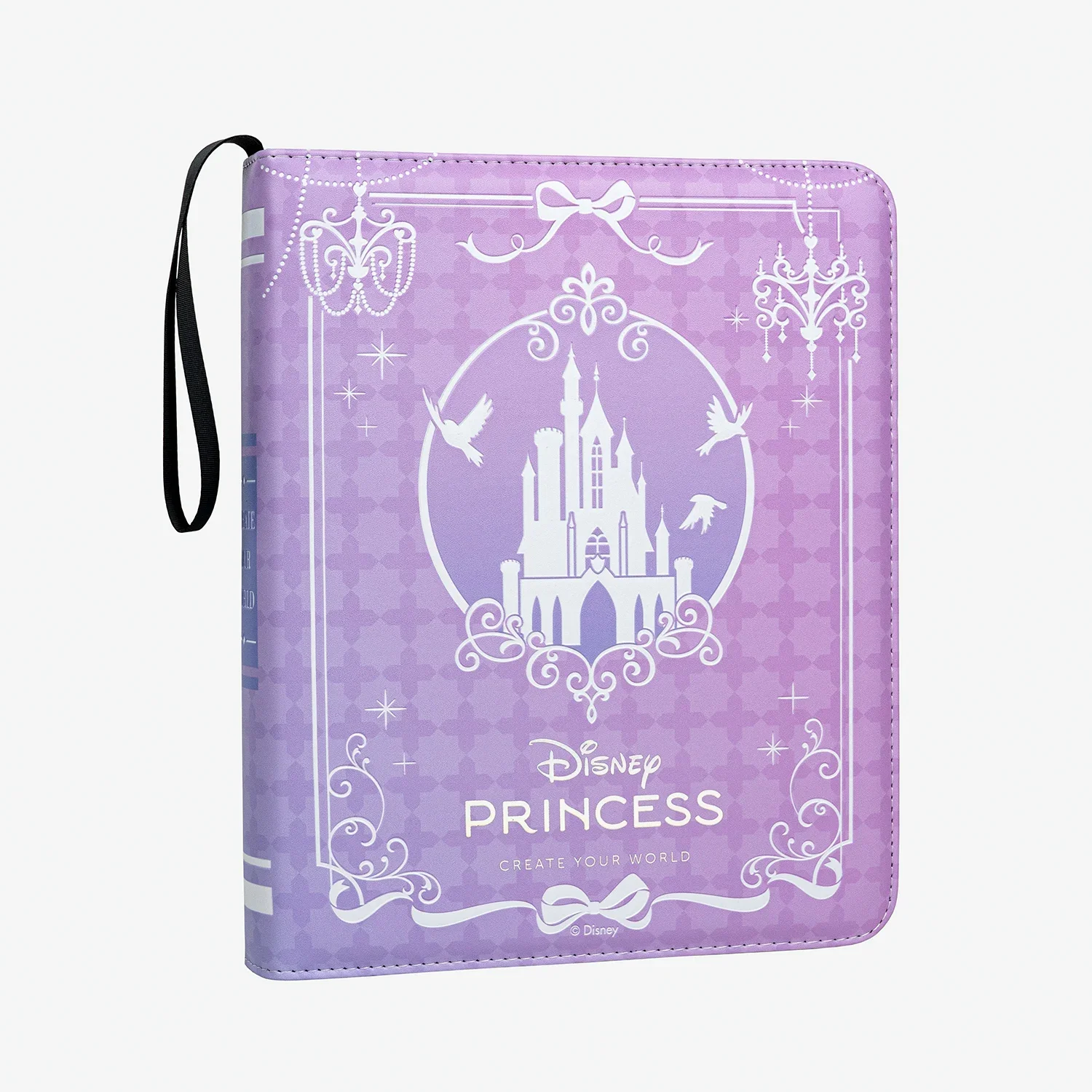 CARDFUN Disney Princess Collector Card Album 9 Pocket TCG Trading Card Binder PU Leather Cover 360 Pocket Card with Sleeves