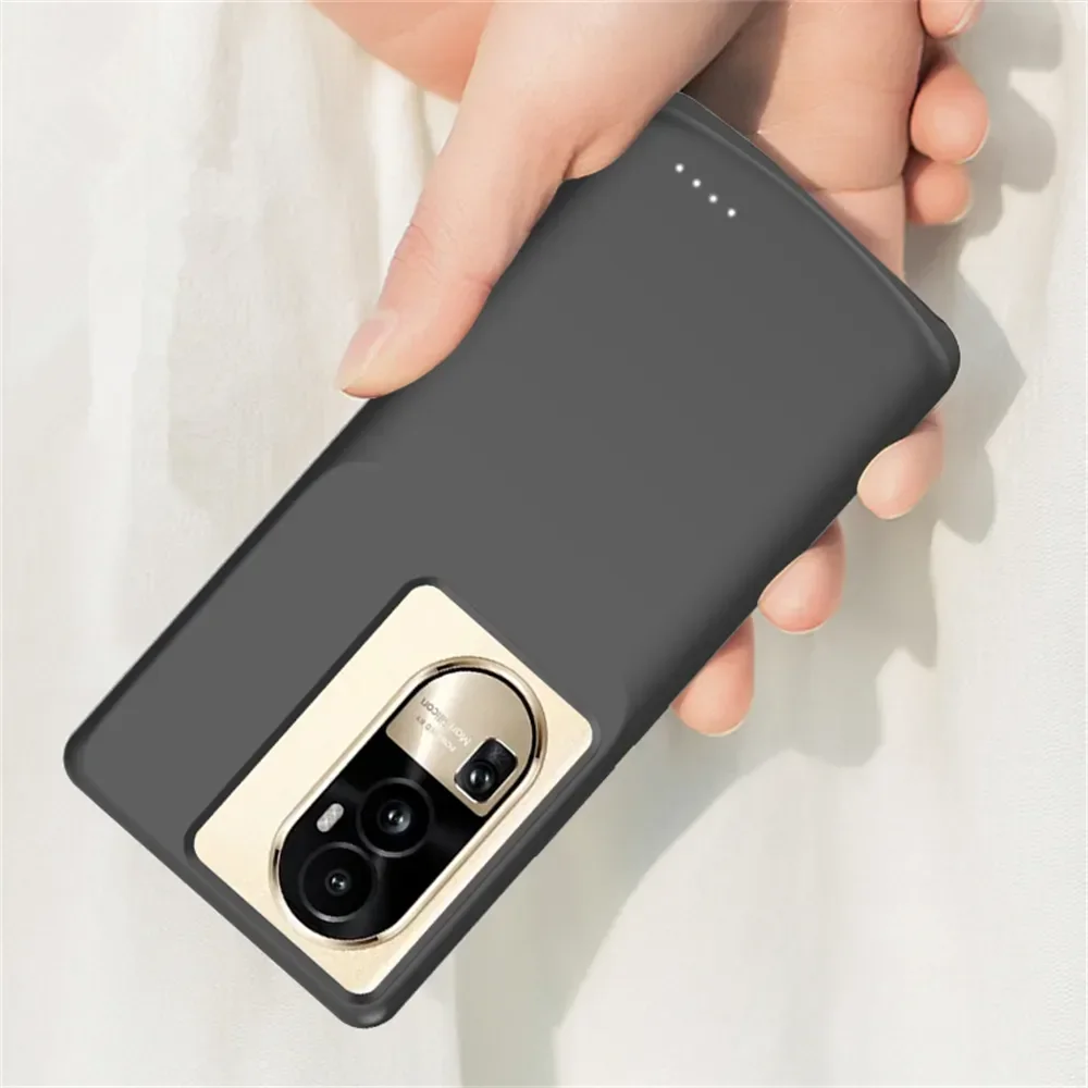 JayoWade 6800Mah Battery Charger Case For OPPO Reno 10 Pro Power Case Reno10 Pro + Power Bank Phone Cover Reno10 Battery Case