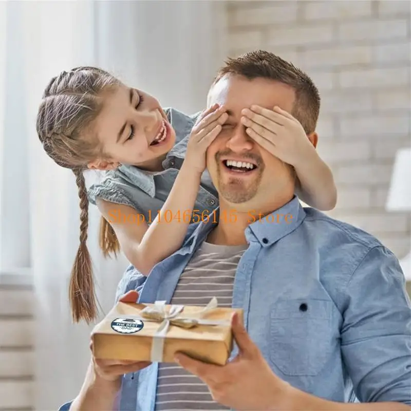 5aSD Round Dad Decal