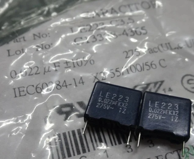 توصية مفصلة لـ 10 قطع LE223 0.022μF K X2 275V 22nf LE103 0.01μF K 275V 10nf P=10mm: تقييم عملي لملحقات التبديل المثالية