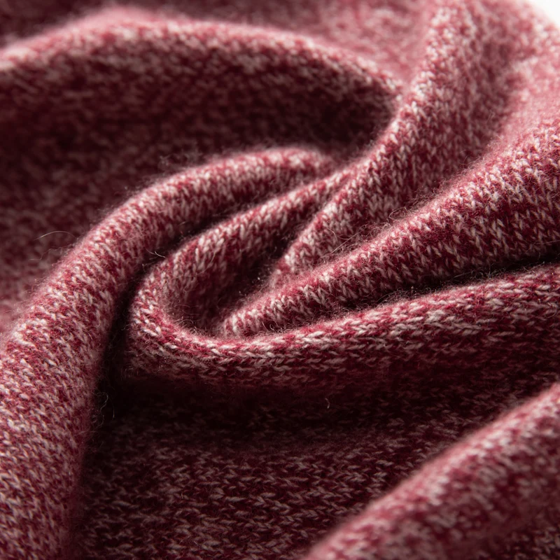 MERRILAMB High Quality 100% Cashmere Scarf Winter Outdoor Neck Warmer Bandana Thicken Ring Cashmere Knitted Scarves for Women
