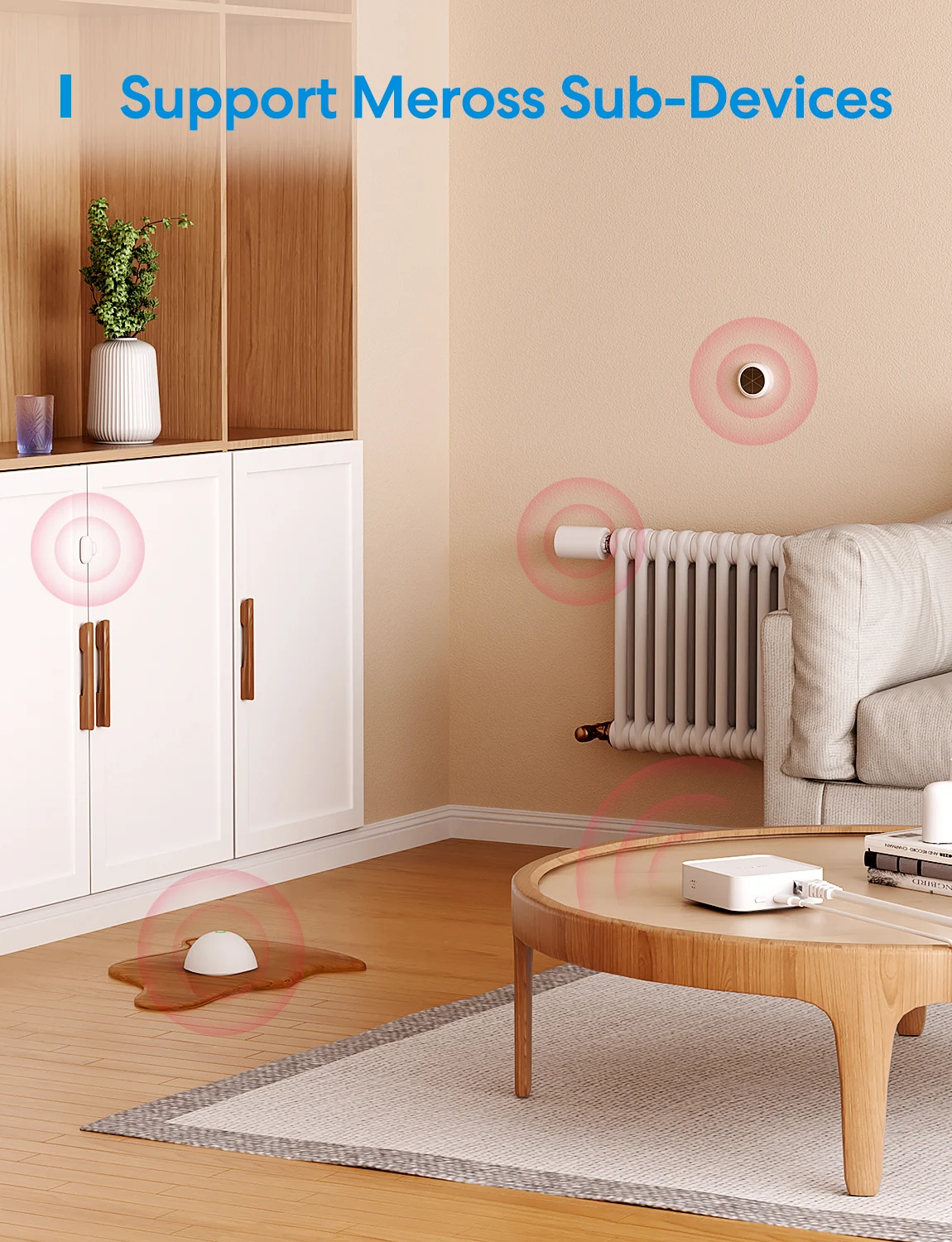 Meross Smart HomeKit Wi-Fi Hub Multi-modelo Smart Home Bridge Controle Remoto Alexa Google MSH400
