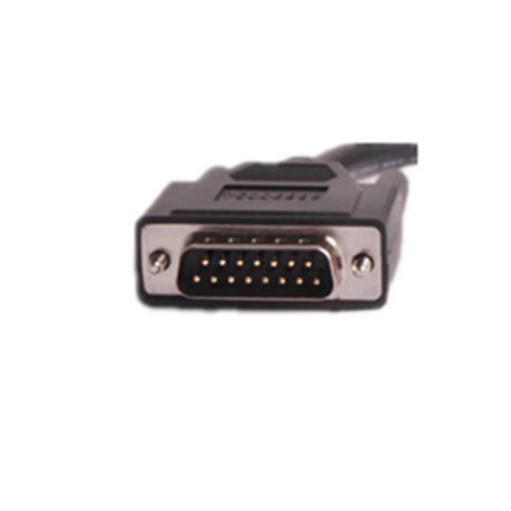 PN 405048 6Pin 9pin Y Deutsch Adapter For Nexiq USB Link 125032 Diesel Truck 6 Pin 9 Pin To DB15 PIN Male OBD Connector Cable