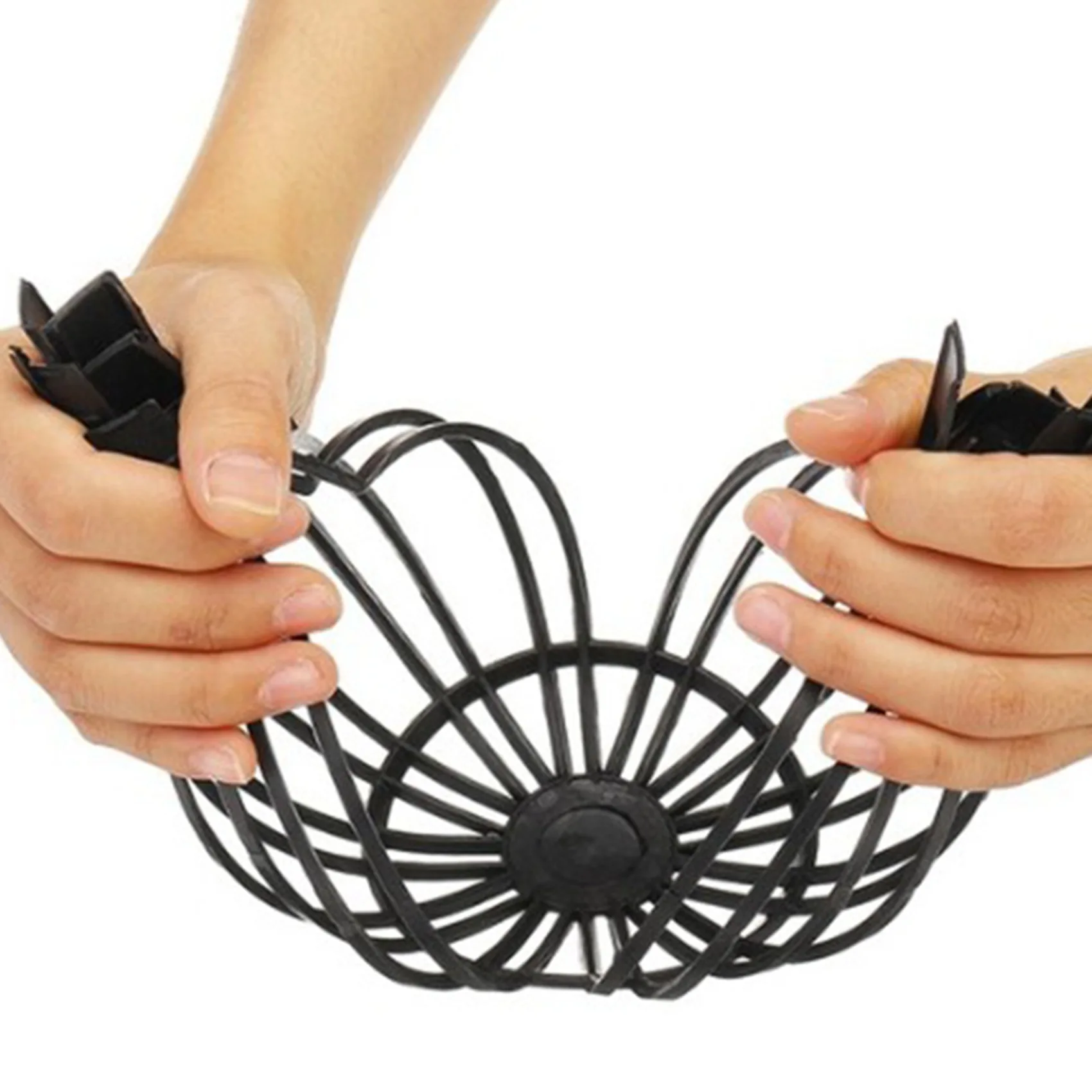 B28C-8PCS Gutter Guard Downspouts Filter Strainer Preventing Leaf Debris Branches Roof Moss From Clogging The Pipes