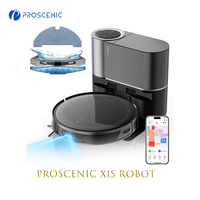 Proscenic X1S Robot Vacuum Cleaner, 60 Days Hands-Free Self-Empty Base, PathPro™ Laser-Assisted Navigation, 3000Pa Suction powe