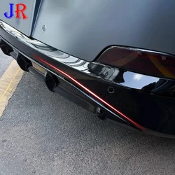 Car Rear Bumper Spoiler Decorative Parts Fit for Xpeng G6 2022-2024 Modified Auto Rear Lip ABS Rear Bumper Car Accessories