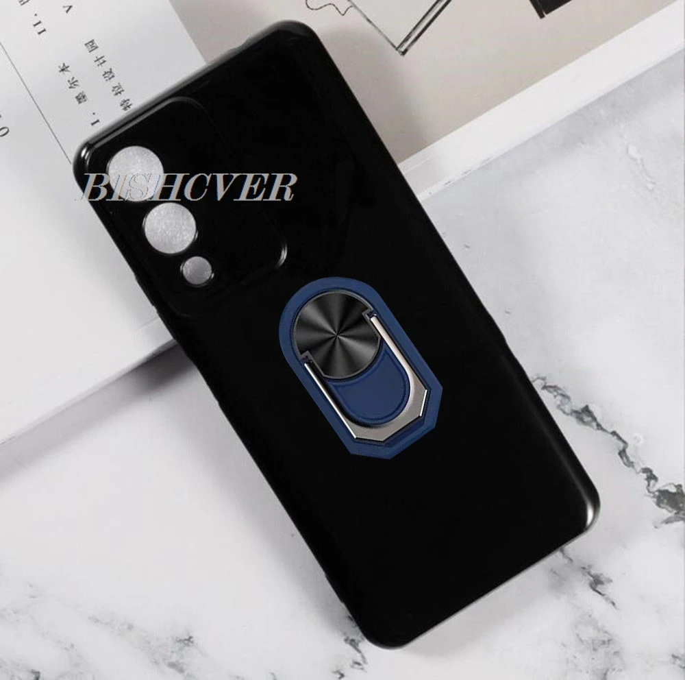 Para Oukitel WP53 Pro WP 53 OukitelWP53 S WP53Pro soporte de anillo trasero funda de teléfono Smartphone TPU cubierta de silicona suave