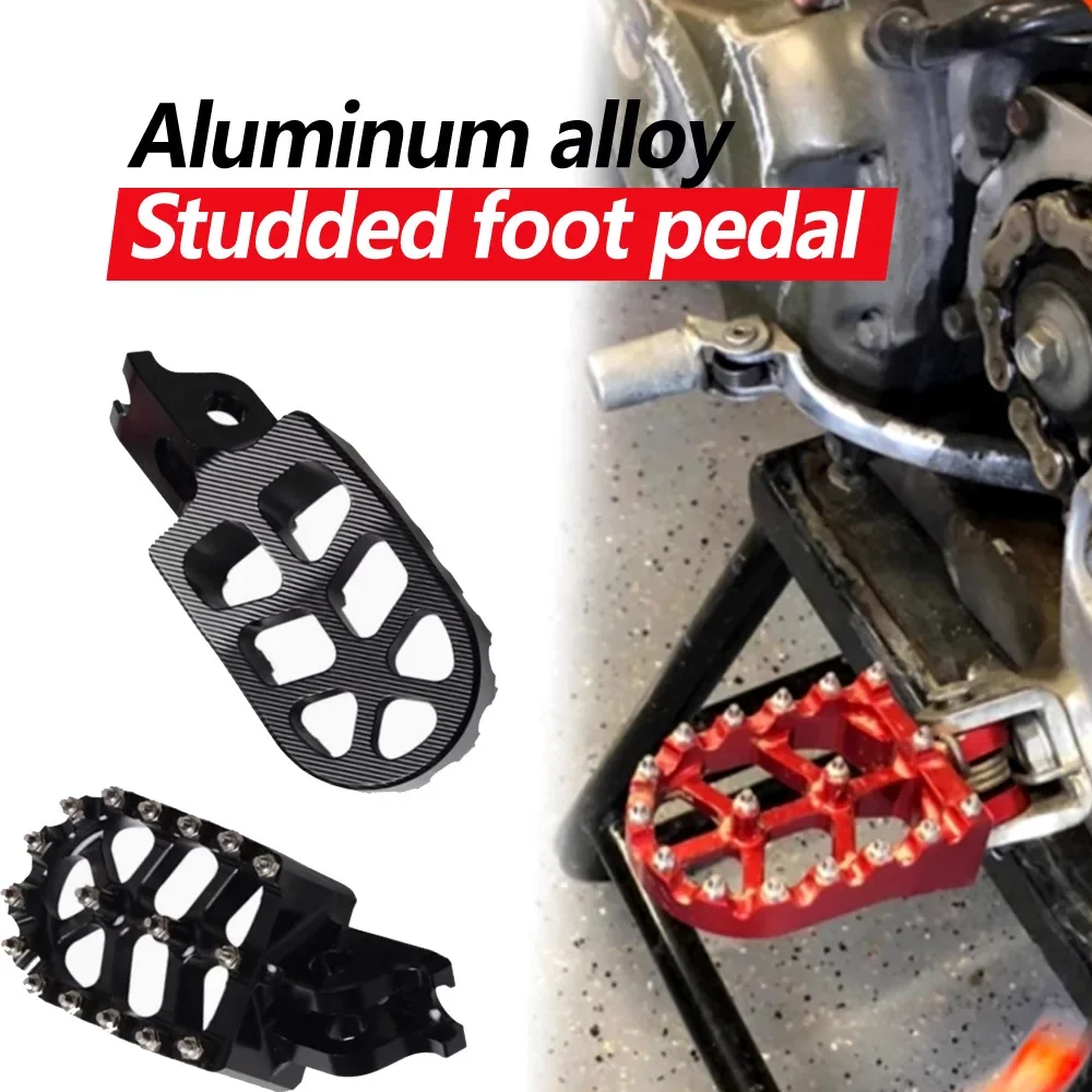 For Honda CRF250L CRF300L off-road motorcycle studded pedal modification accessories CNC anti slip pedal aluminum alloy pedal