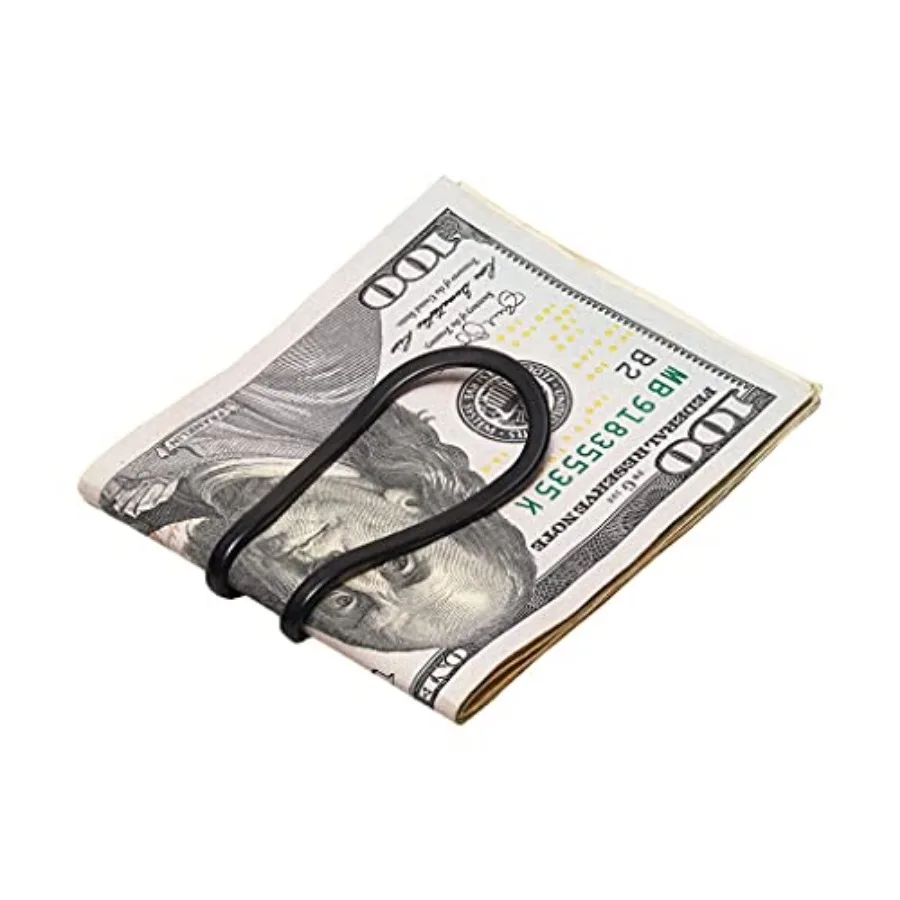 

Зажим для денег Station Money Clip - тонкий и стильный держатель для наличных в переднем кармане, для кредитных и визитных карт, из прочного титана.