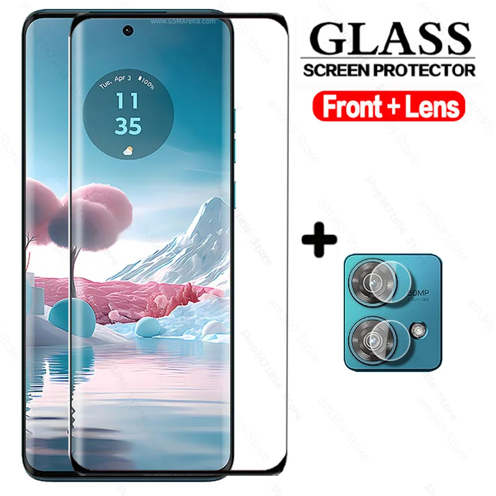 Camera Lens Glass For Motorola Edge 40 Neo 5G Curved Tempered Glass Edge40 Pro 40Pro 40Neo Edge40Pro Edge40Neo Screen Protector