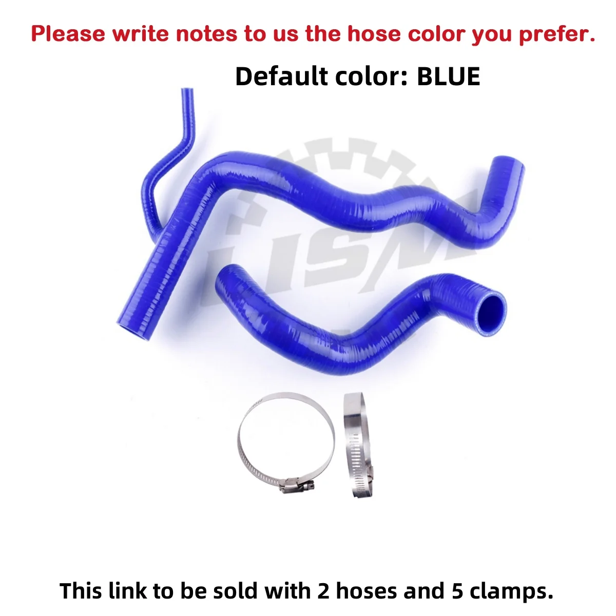 

2PCS 3PLY For 2005-2012 toyota RAV4 XA30 1AZ-FE 2AZ-FE ACA30 2.0/2.4L Silicone Radiator Hose Kit Pipe Upper and Lower 06 07 08