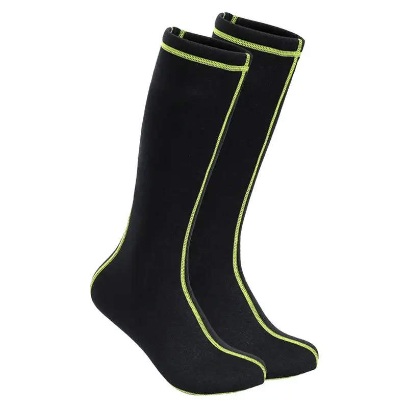 

1 Pair Diving Socks Elastic Long Diving Socks Anti slip Beach Volleyball Socks Protect Feet neoprene socks for Diving Swimming