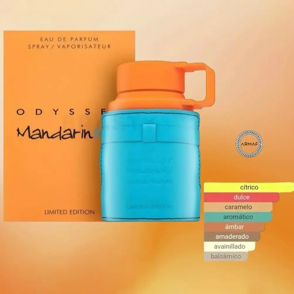 100 Ml Armaf Odyssey Mandarin Sky Eau De Parfum Perfume Man, Fresh And Citrus, Durable And Sophisticated Aroma view 4