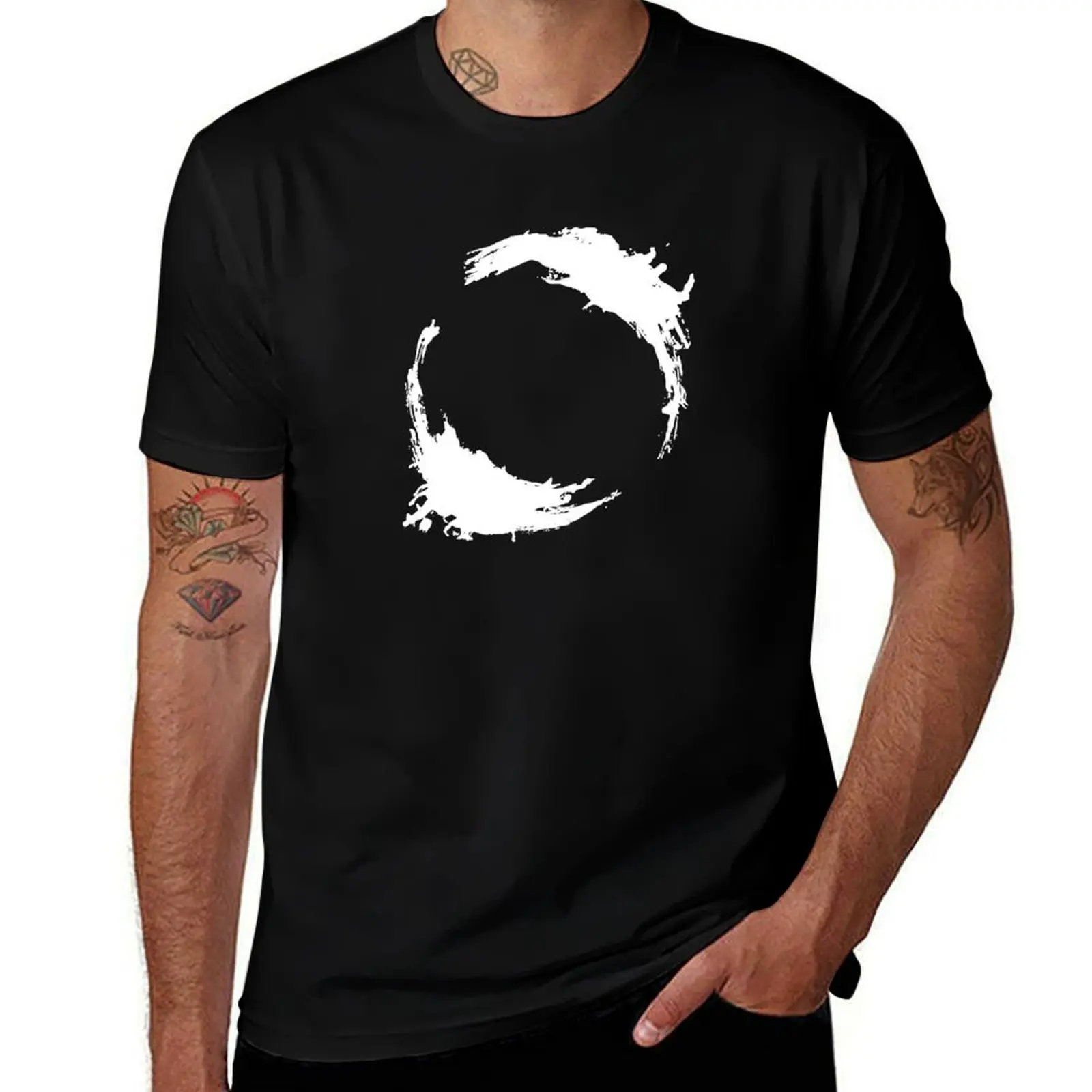 Heptapod B (Translation: 'EARTH') Inverted T-Shirt Active Wear Sports T-Shirt for Men
