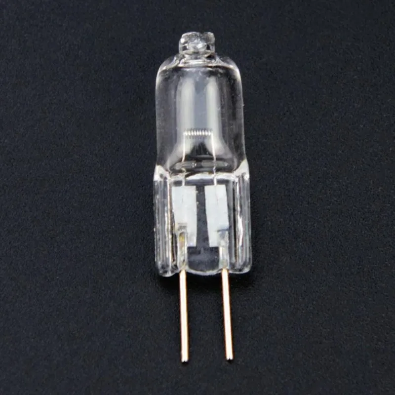 10 PCS 6V G4 Halogen Lamp Bulb Beads 5W 10W 15W 20W 25W 30W Microscope Accessory