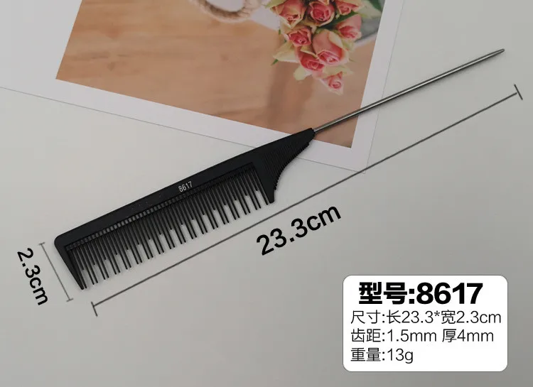 Hot Sale Version of Highlight Comb Hair Combs Hair Salon Dye Comb Separate Parting for Hair Styling Hairdressing Antistatic