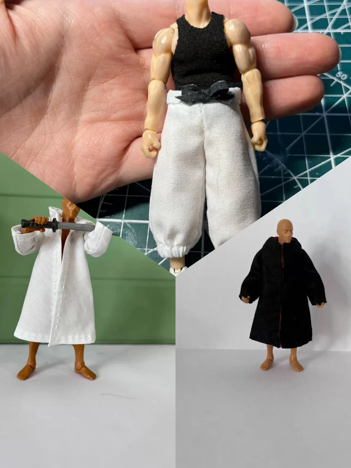 

【60days Made】1/18 Scale Male Soldier Clothing Accessories Vest Hooded Overcoat Trench Coat Fit 3.75''Action Figure Model Toys