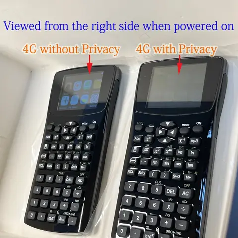 Fashion student magic mp4 player calculator with emergency button quick response text video Privacy Film(choose the Sku with PF)