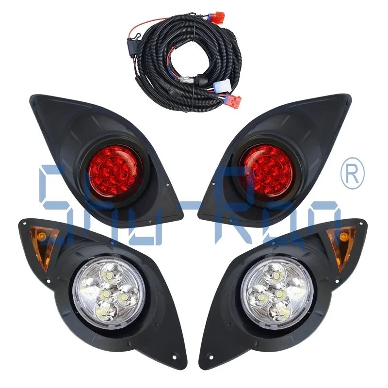 

(Sea shipping) Drive G29 Golf Cart 2007-UP DELUXE ALL LED Street Legal LIGHT KIT