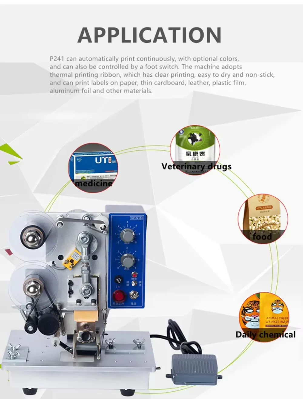 Afbeelding 6: Coder Datumdrukmachine Halfautomatisch lint