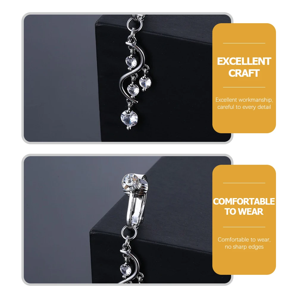 

European and American Belly Ornament Jewelry Stainless Steel Non Piercing Body