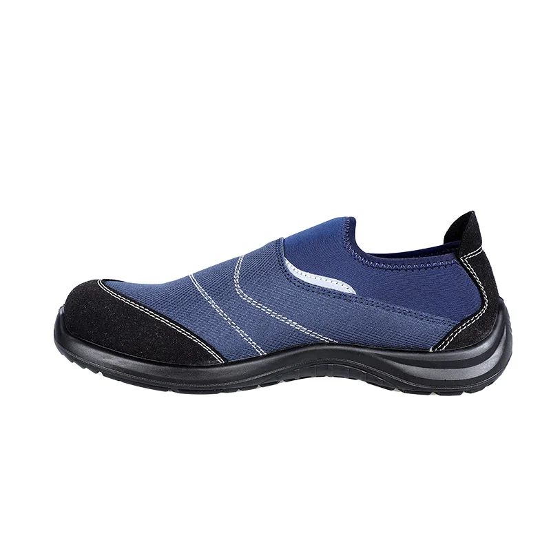 Zapatos de seguridad para hombre, zapatos de trabajo antiimpacto y antiperforación, calzado deportivo de moda para hombre, ligero, buena transpirabilidad