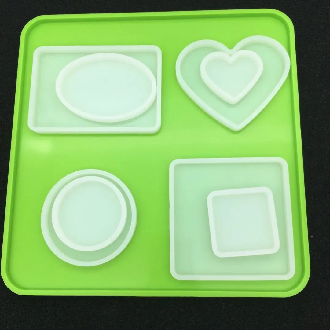 Rectangular Silicone Mold for Crystal Resin Dripping
