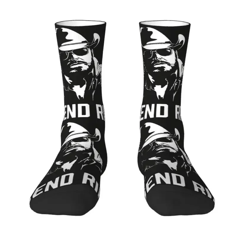 Yellowstone Send Rip Dress Socks for Men Women Warm Funny Novelty Crew Socks