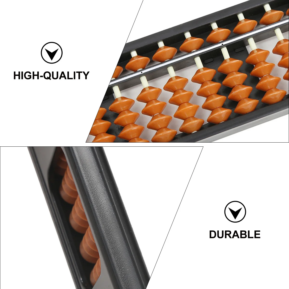 

1Pcs Chinese Bead Arithmetic Abacus ABS Educational Abacus for Students Accountant Math Learning Brain Development Numeracy