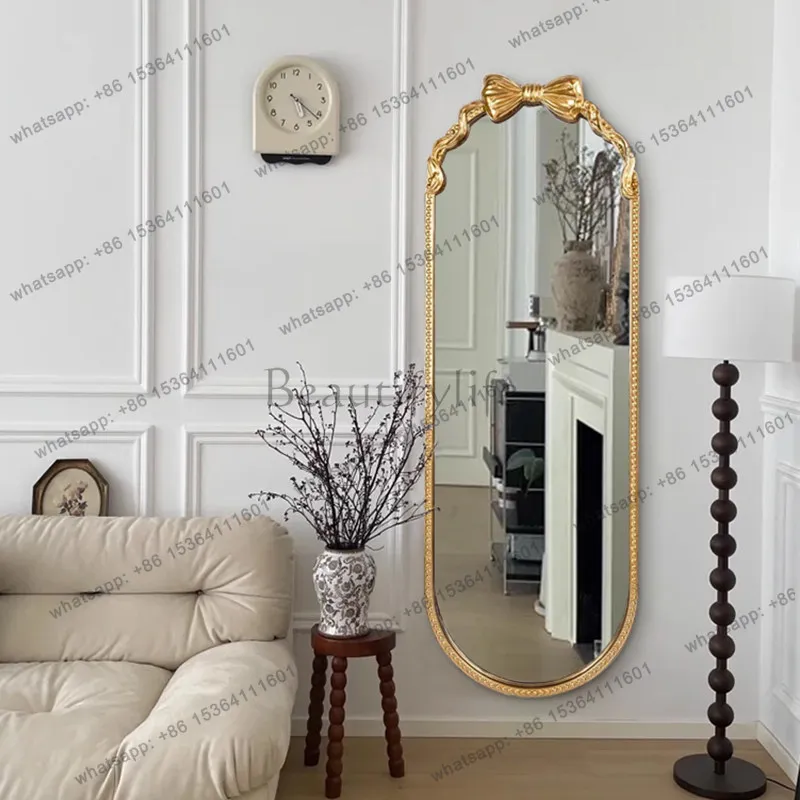 LD Girls Bedroom Mirror Funky Living Room Wall Full Body Standing Men Bathroom Long Luxury Mirror Floor Espelhos