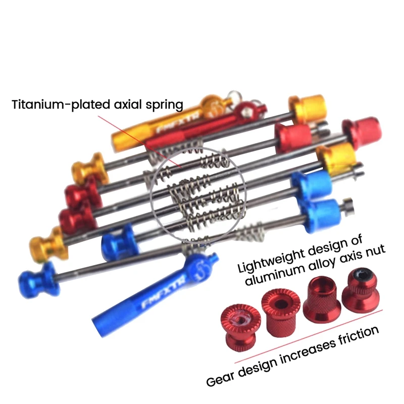 Велосипедные колёса FMFXTR, блокировка, быстросъемный столб, ультралегкие Противокражные шпажки, аксессуары для горного и дорожного велосипеда