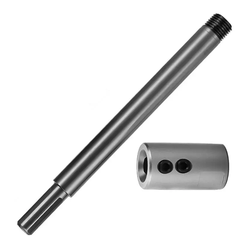 

652F Professional Triangular Adapter Extension Rod With Screw Fixation High Strength For Secure Drilling Power Accessories