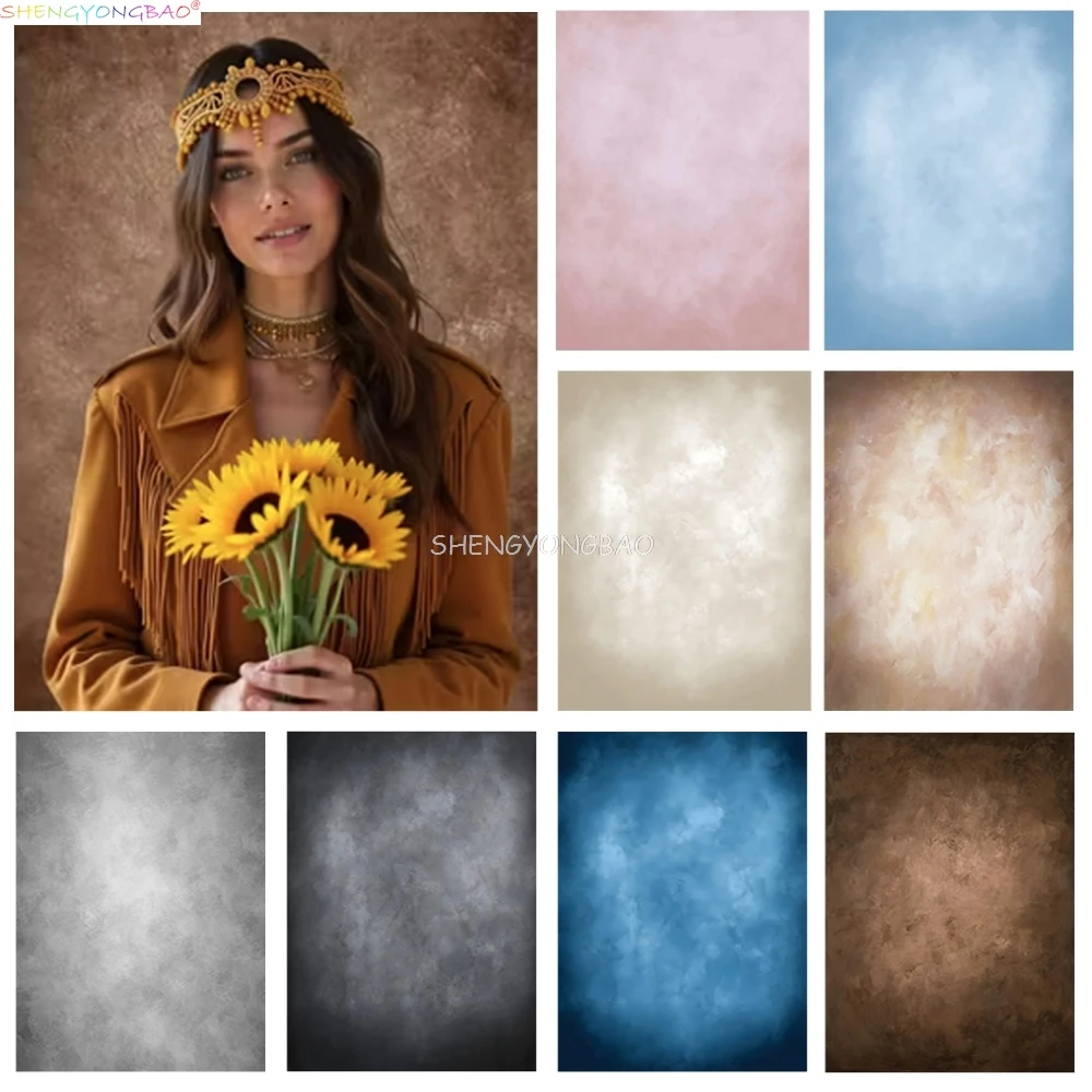 

Vintage Abstract Gradient Background Adult Birthday Party Decoration Pregnant Retro Portrait Family Photography Backdrop RO-02