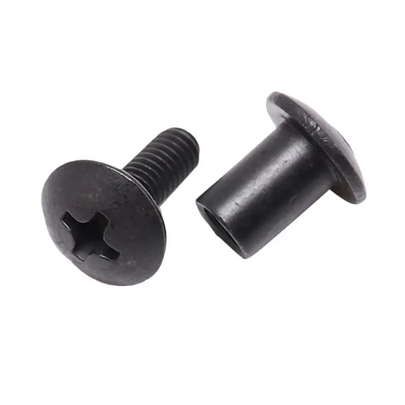 AB34-400Pcs Tek Lok Screw Set Chicago Screw Comes With Washer For DIY Kydex Sheath Hand Tool Parts