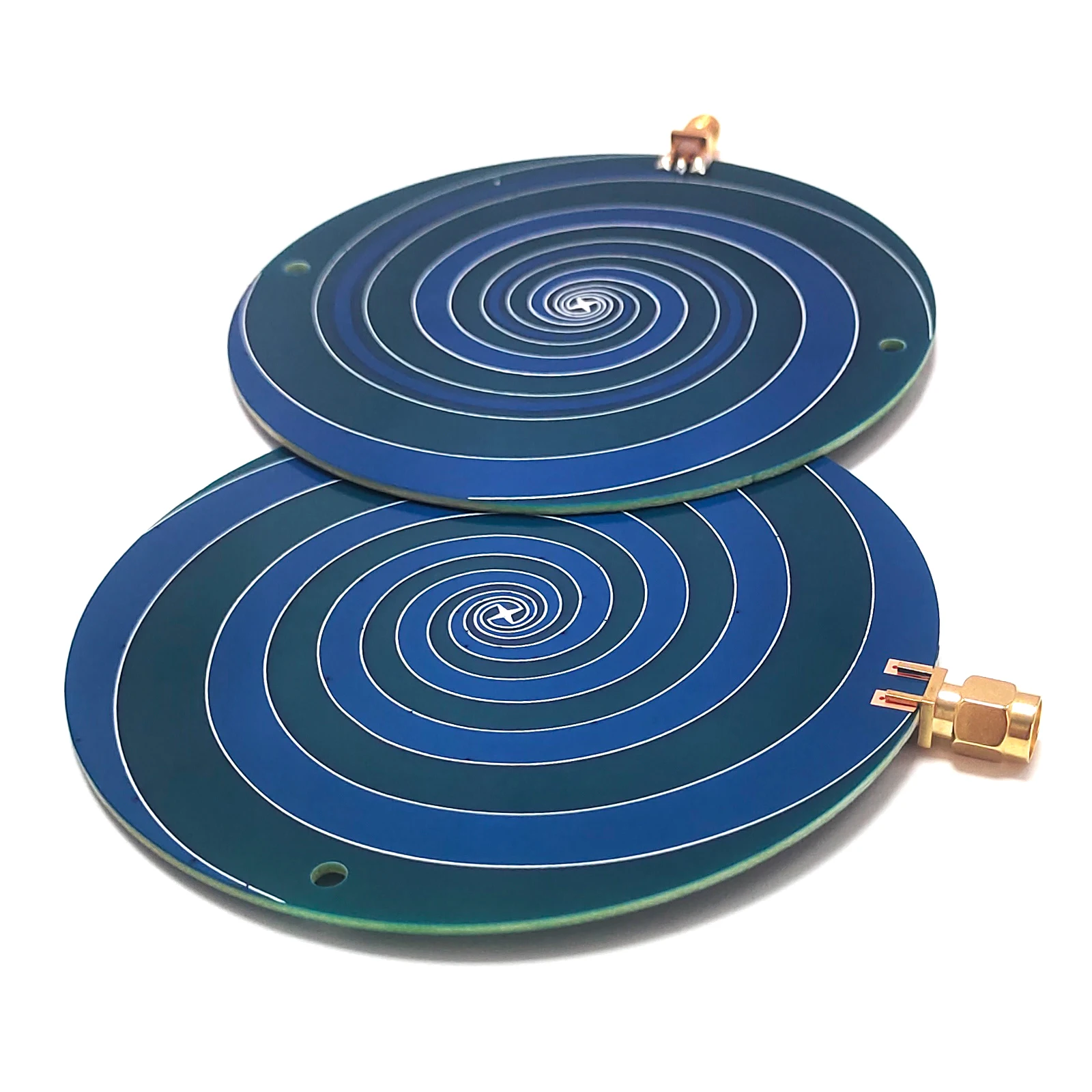 Left/Right Rotating Circularly Polarized Broadband Wireless Positioning and Ranging PCB Omnidirectional UWB Antenna 1GHz~10GHz