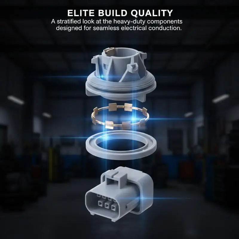 

1/2 PCS Stop Light Lamp Bulb Holder Socket ‎4425186 For Focus MK1 MK2 XFM500010 Brake Light Socket