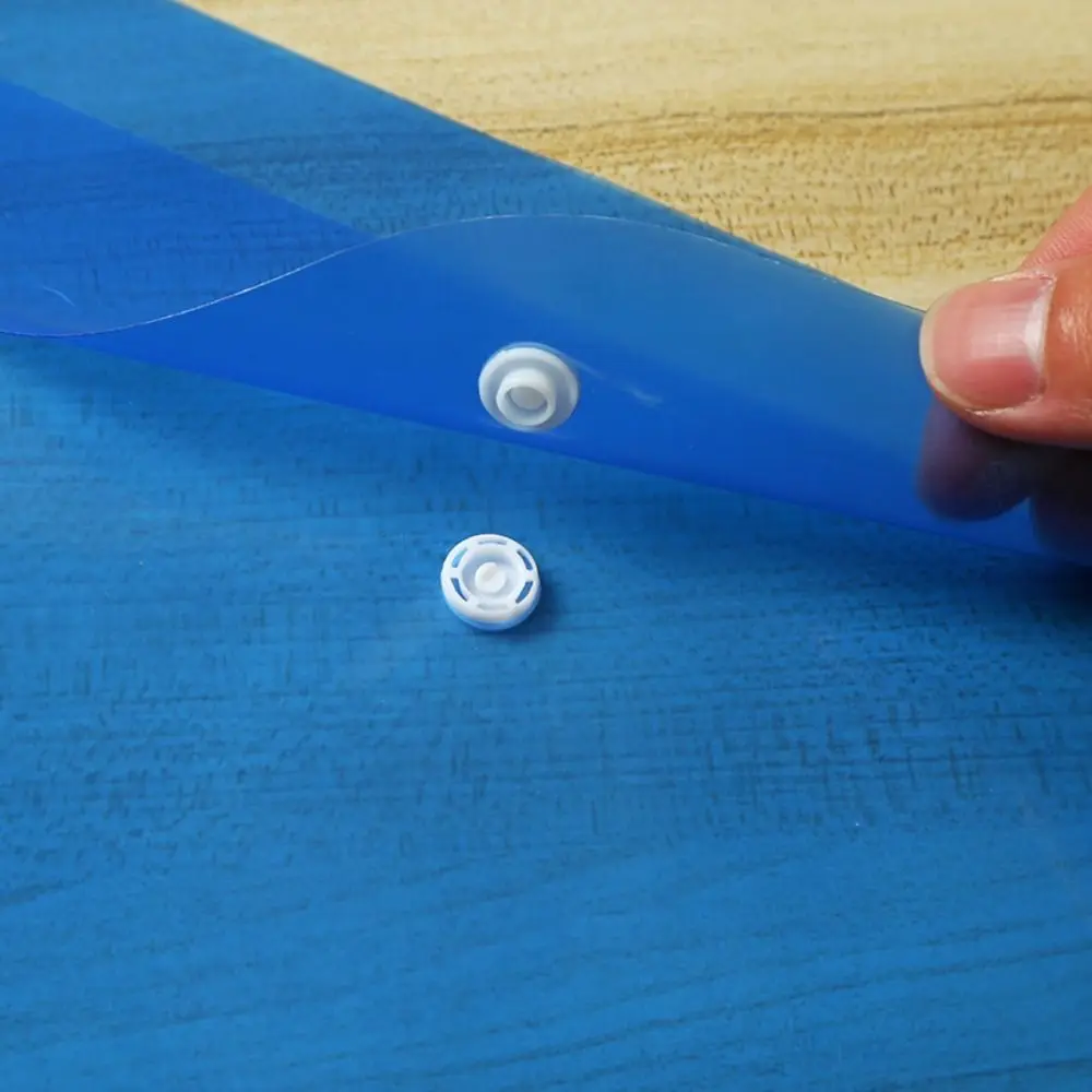 

6 шт. портативный 6 шт. держатель для файлов PP пряжки сумки для файлов прочная водонепроницаемая папка формата А4 студенческая