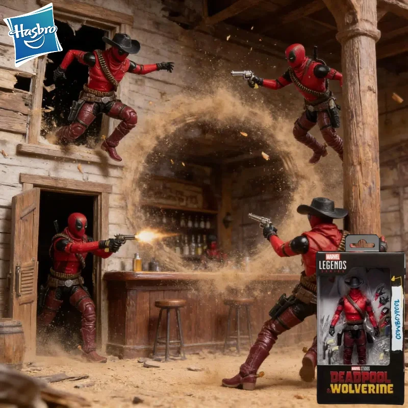 【in-stock】hasbro-marvel-legends-cowboy-deadpool-deadpool-wolverine-movie-action-figure-model