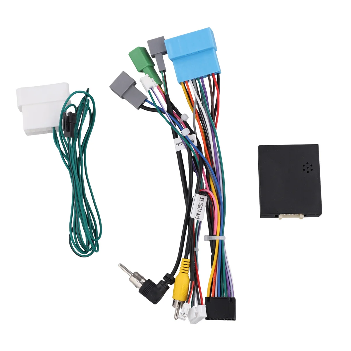 KK-B2-16 Pin Android 2 Din GPS Radio Car Power Connector with Speaker Cable Canbus Box for Suzuki Jimny High Version