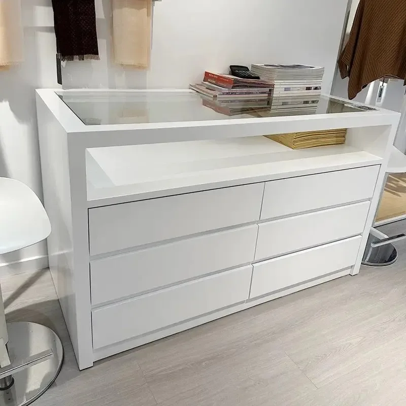 

Painting Nakajima Terrace with Glass Window Clothing Store Display Stand Locker Decoration Cabinet Ornament Table Display Table