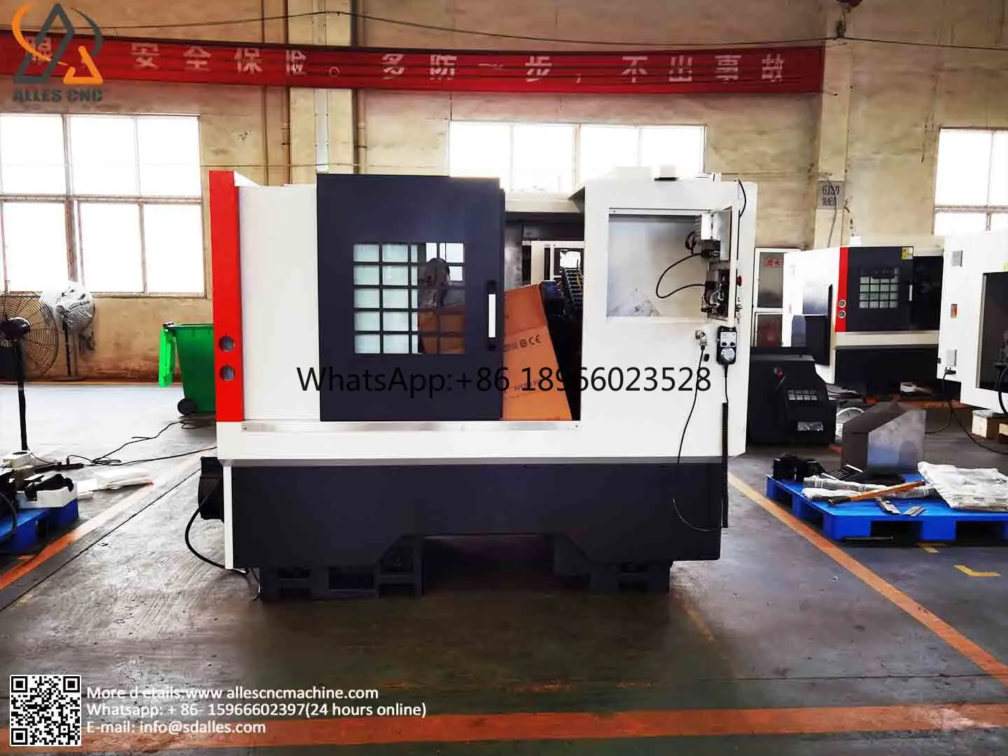 Full-Automatic Slant Bed Gang Type For Alloy Wheels Automatic Lathe CNC TCK50A cnc lathe machine metal