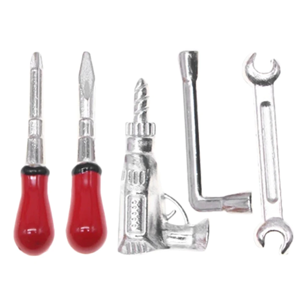 Strumenti giocattolo per bambini Simulazione Casa Giocattoli Casa delle bambole Kit da gioco in miniatura Riparazione chiave