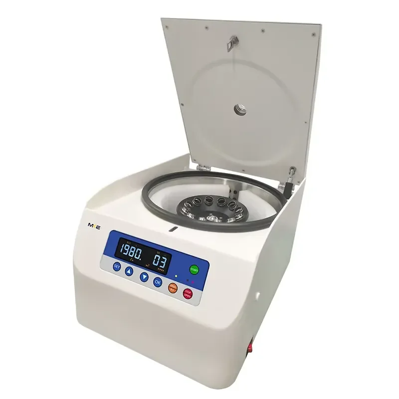 Portable Separating Low Speed Centrifuge LCD Display Plate Rich Plasma Centrifuge Machine 6000 RPM 4588 Xg RCF 6*50ml