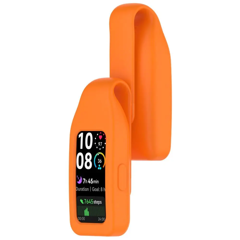 الصلب كليب غطاء من السيليكون استبدال المضادة للخدش مشبك حامل مكافحة خسر لينة واقية كم ل الفرقة 10 9 8