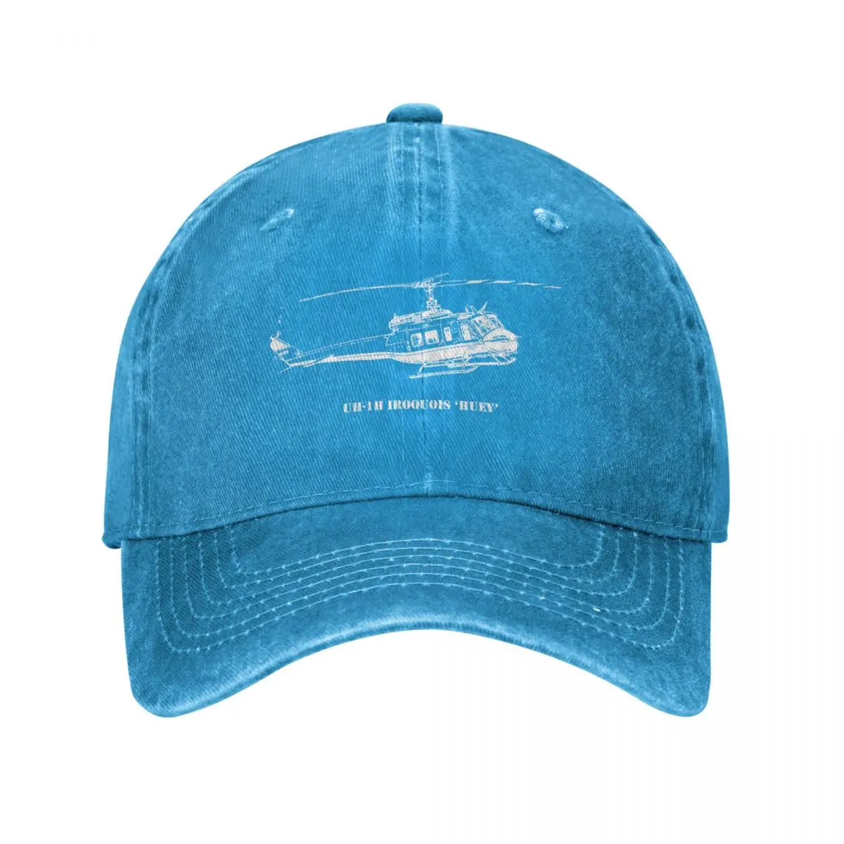 UH-1H Huey Helicopter Baseball Cap New In The Hat Ball Cap Golf Wild Ball Hat Woman Hats Men's